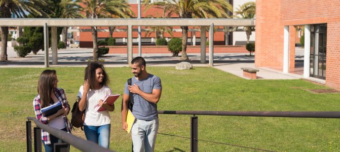 Group of students in Campus